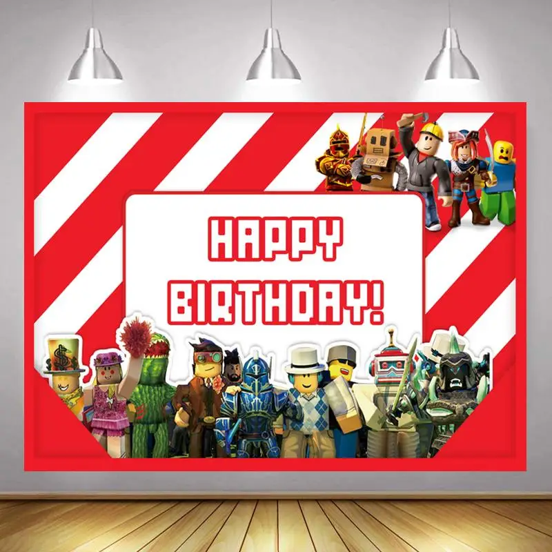 

Фон для фотосъемки с изображением мультяшных кукол красно-белых полосатых мальчиков украшение на день рождения Детская Фотография Студия ...