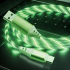 Кабель USB Type-C со светодиодной подсветкой для быстрой зарядки и передачи данных