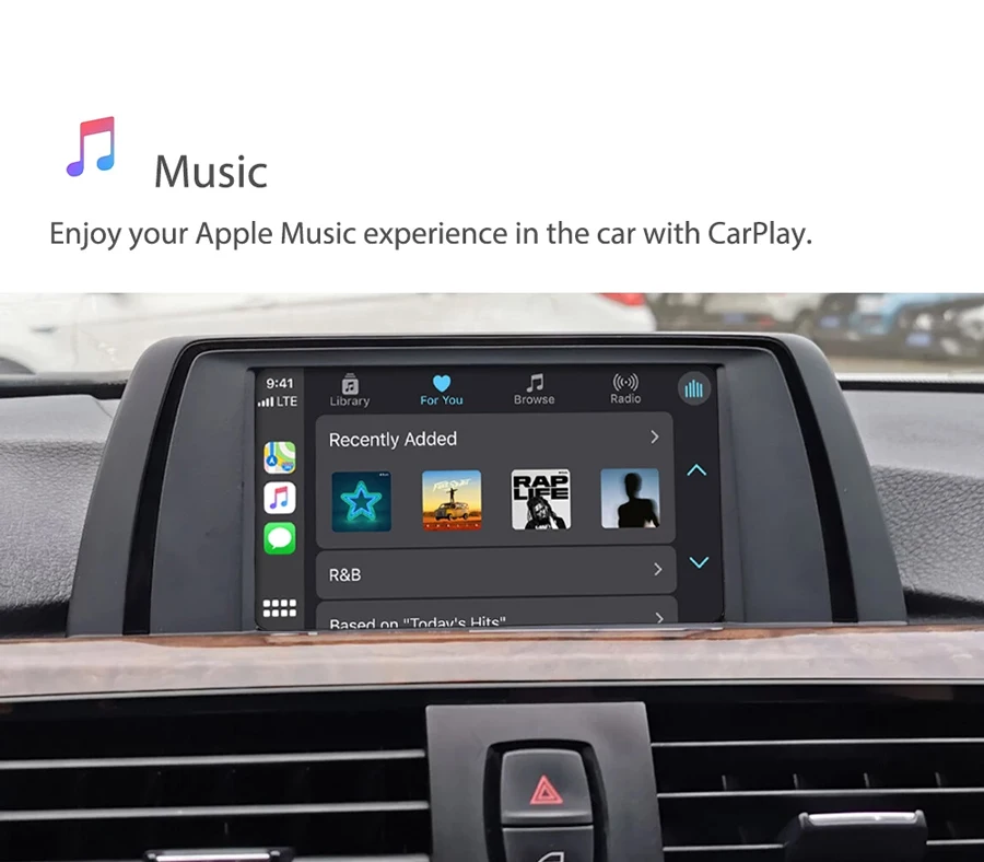 Автомобильная интерфейсная приставка Carplay Android для BMW F01 F02 F07 F10 F11 F15 F20 F25 F30 F48 NBT