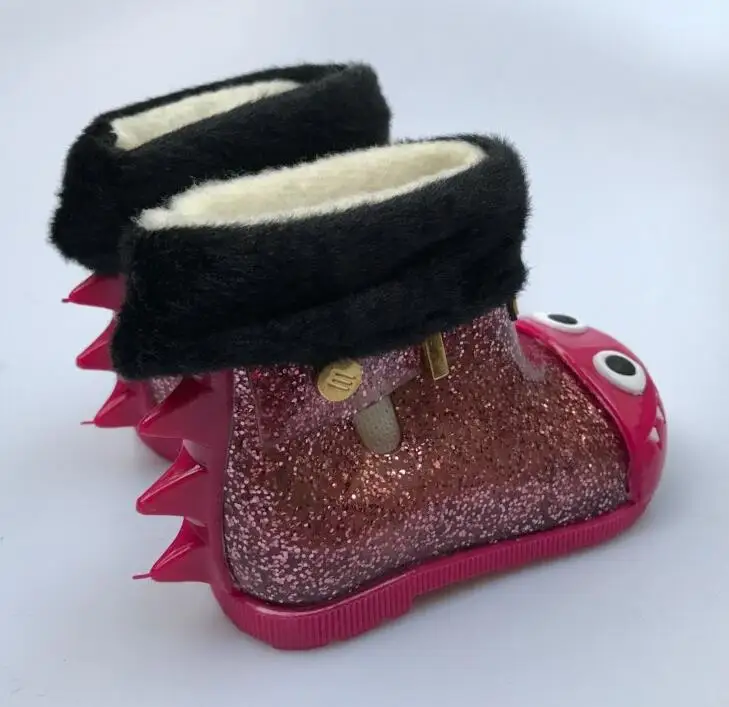 Новинка детские резиновые сапоги для девочек и мальчиков модные с мультяшными