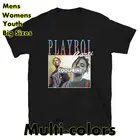 Футболка Playboi Carti Rapper в стиле хип-хоп унисекс, футболка PlayBoi Carti, футболки оверсайз, мужские Модные оригинальные графические футболки