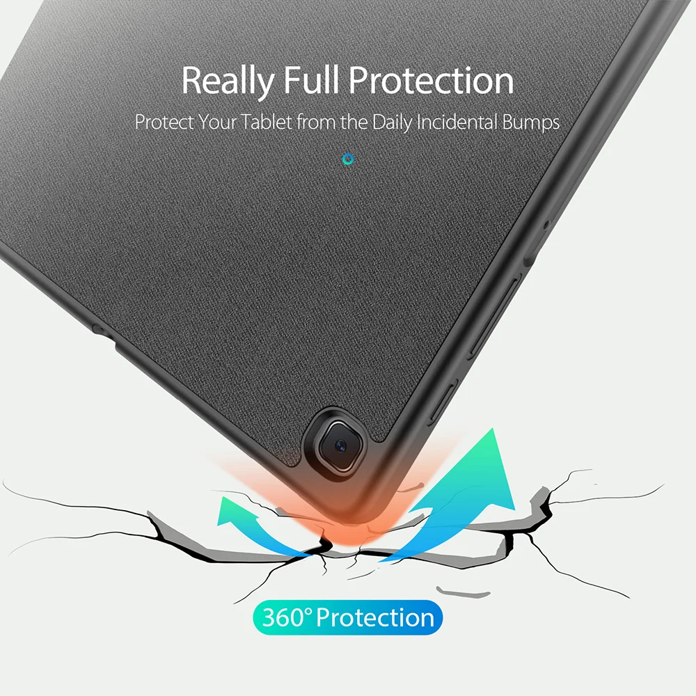 Защитный Магнитный чехол для Samsung Galaxy Tab S6 Lite 10 4 дюйма с автоматическим режимом
