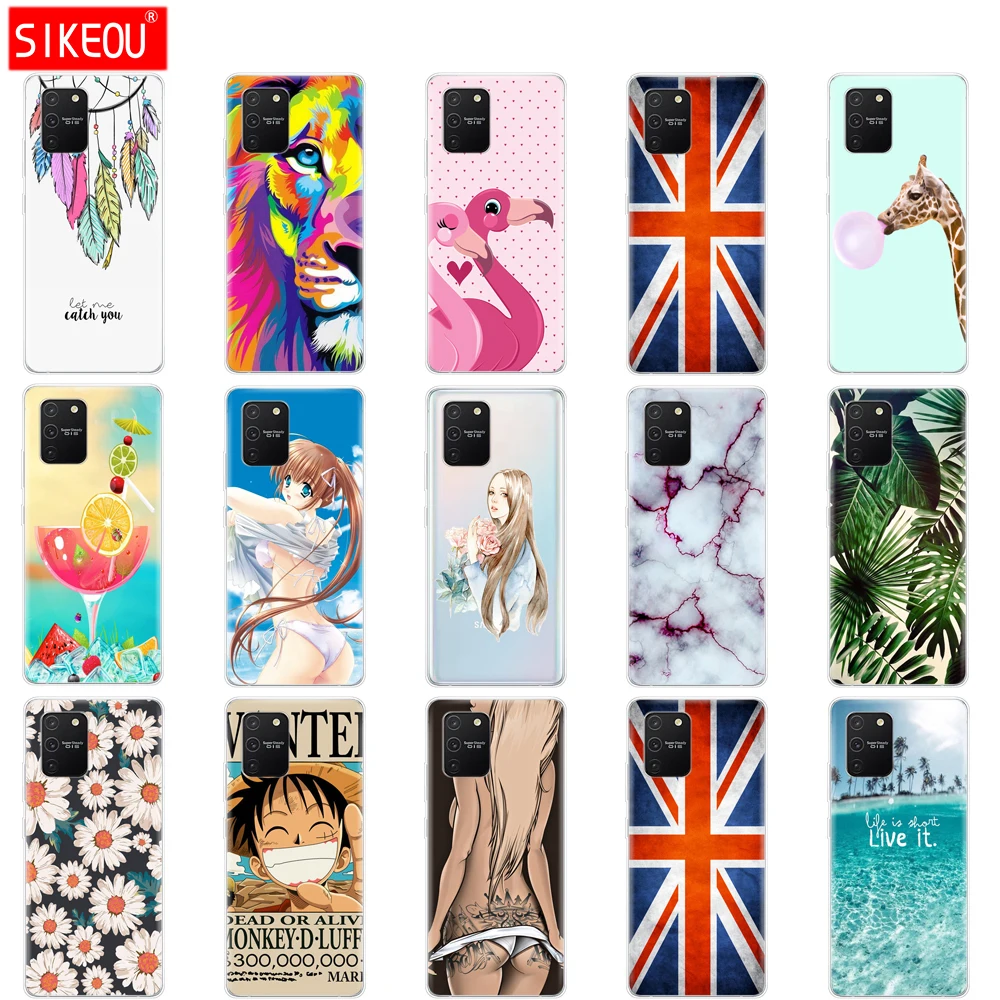 Чехол для Samsung Galaxy S10 Lite силиконовый чехол из ТПУ телефона S 10 зеркальный с