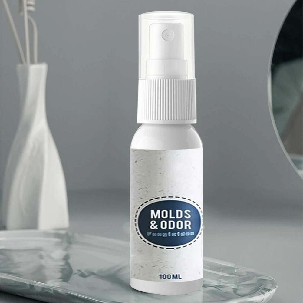 

100ml Mold Removal Spray Hotel Bath Sinks Furniture Bathtub Car Tiles Out Stains Kitchen Bathroom Anti Odor Cleaning Tool Grout