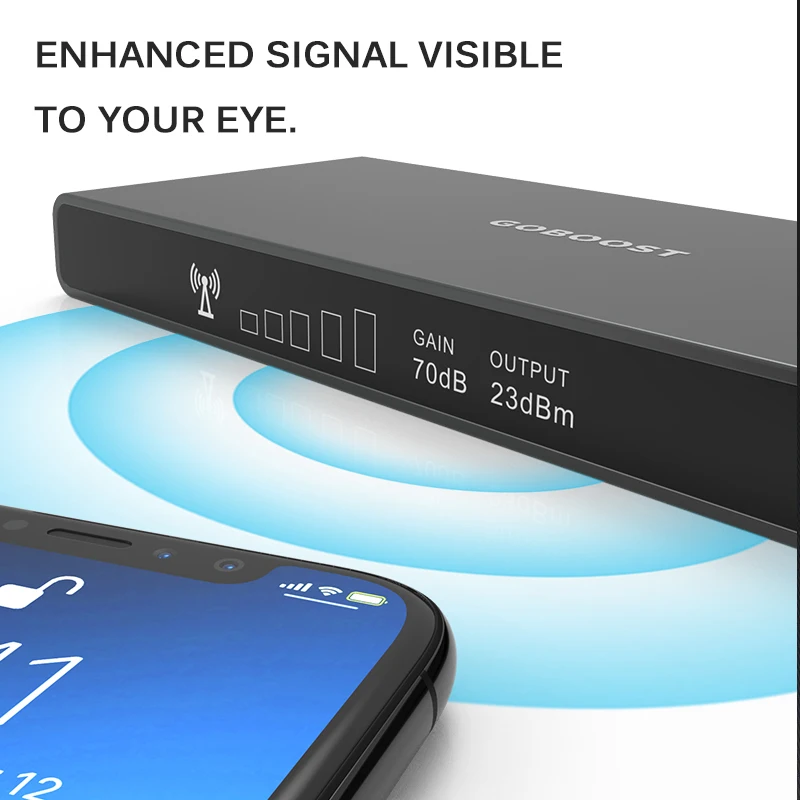 GOBOOST усилитель сигнала GSM 900 сотовая связь 70dB мобильный телефон репитер аппарат