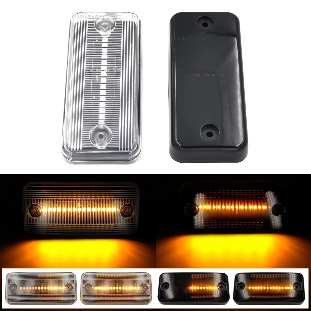 

For Renault Trucks Magnum/ Citroen / Peugeot Boxer For VOLVO/ Iveco Daily/ DAF Dynamic Turn Signal Side Marker Light Indicator
