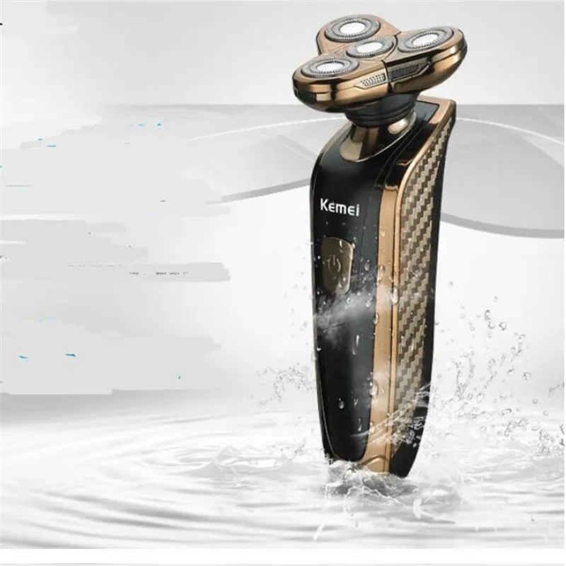 Электробритва для бороды бритва 3D плавающая вращающаяся машинка бритья мужские