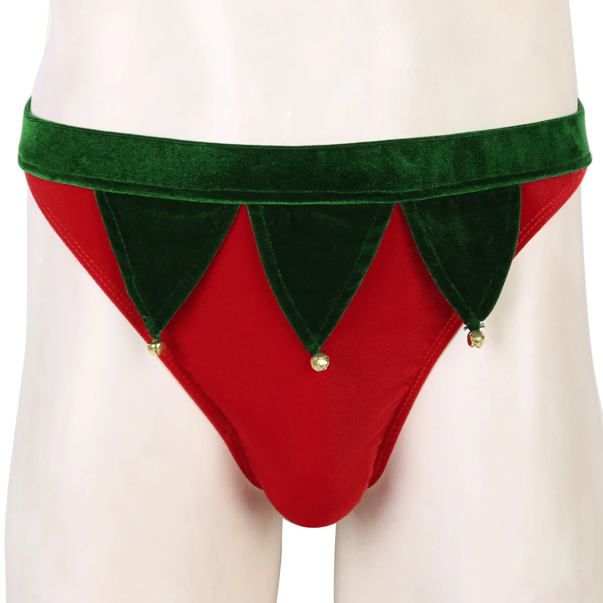 Нижнее белье для взрослых мужчин рождественские трусы с высоким вырезом