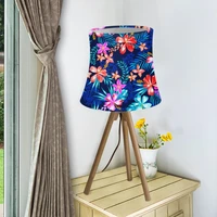 vintage traditional floral prints cloth lamp shade modern light shade for wall lamp table lamp home decoration fabric art deco