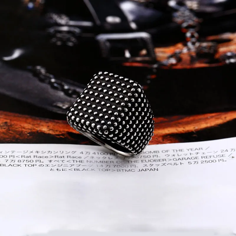 Байер Европа и Америка рок Гипсофила кольцо 316l Нержавеющая сталь Готический