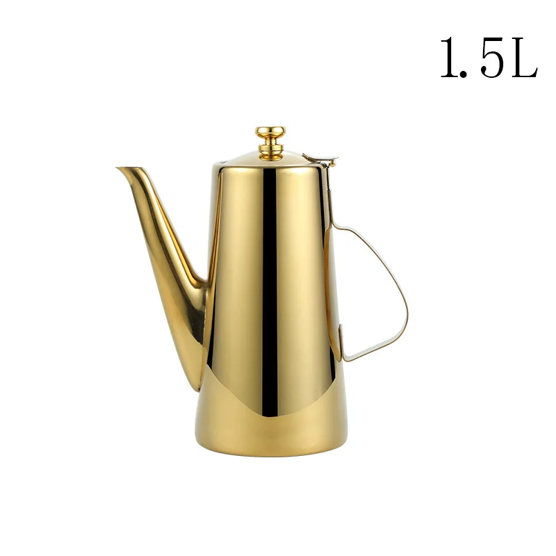 as picture color 1.8L/1.2L чайник из нержавеющей стали золотой серебряный чайник с фильтром сетевой кухонный вареный черный и зеленый чай пуэр напиток водонагреватель - Цвет: as picture color
