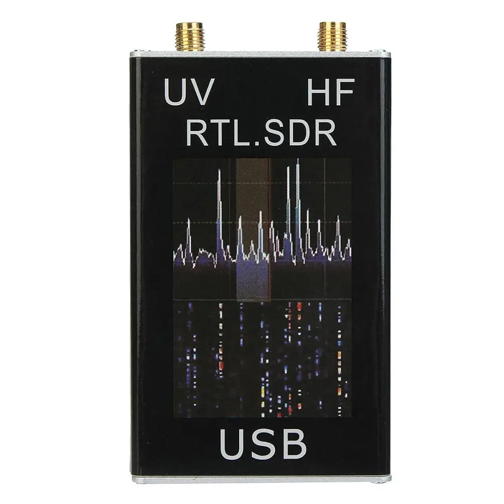 MeterMall 100KHz 1 7 GHz полный диапазон УФ HF RTL SDR USB тюнер приемник/R820T + 8232 Ham