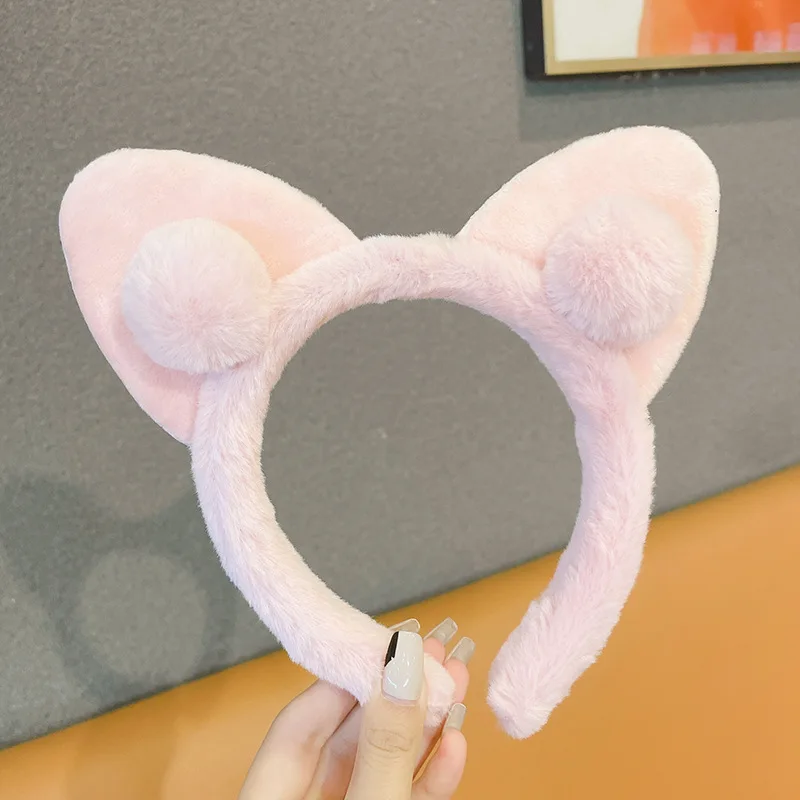 MueRaa для женщин и девочек с милым котом волосатые уши повязка на голову в