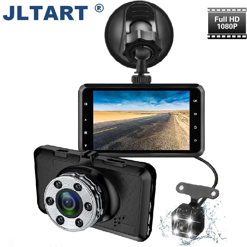 Car DVR Dash Camera Rear View Dual Camera Video 1080P Full HD 3.0inches Cycle Recording Night Vision G-sensor Wide Angle Dashcam Car DVR Dash Camera Rear View Dual Camera Video 1080P Full HD 3.0inches Cycle Recording Night Vision G-sensor Wide Angle Dashcam