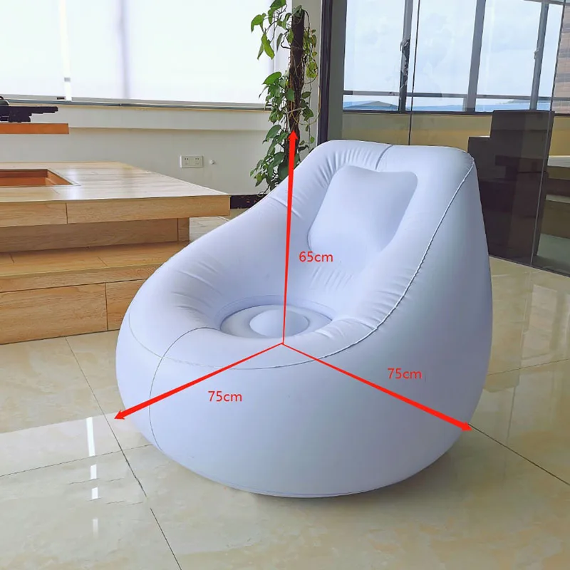Satılık Şişme Sofa Süper Rahat Uyku Tulumu Kamp Taşınabilir Plaj Yatağı Hava Salonu Katlanır Açık Sandalye
