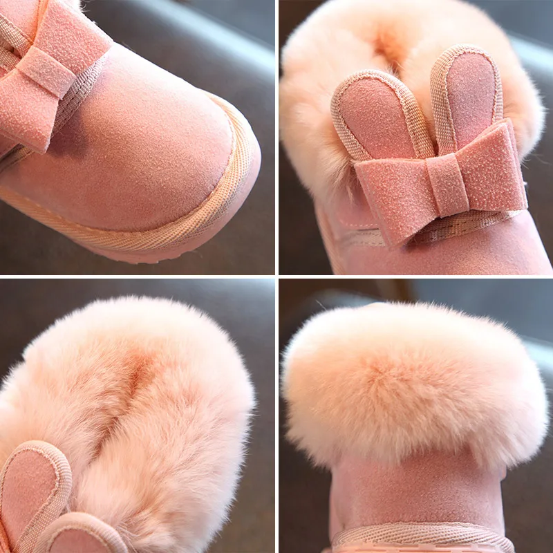 Детские ботинки для девочек маленьких детская зимняя обувь детские От 1 до 12 лет