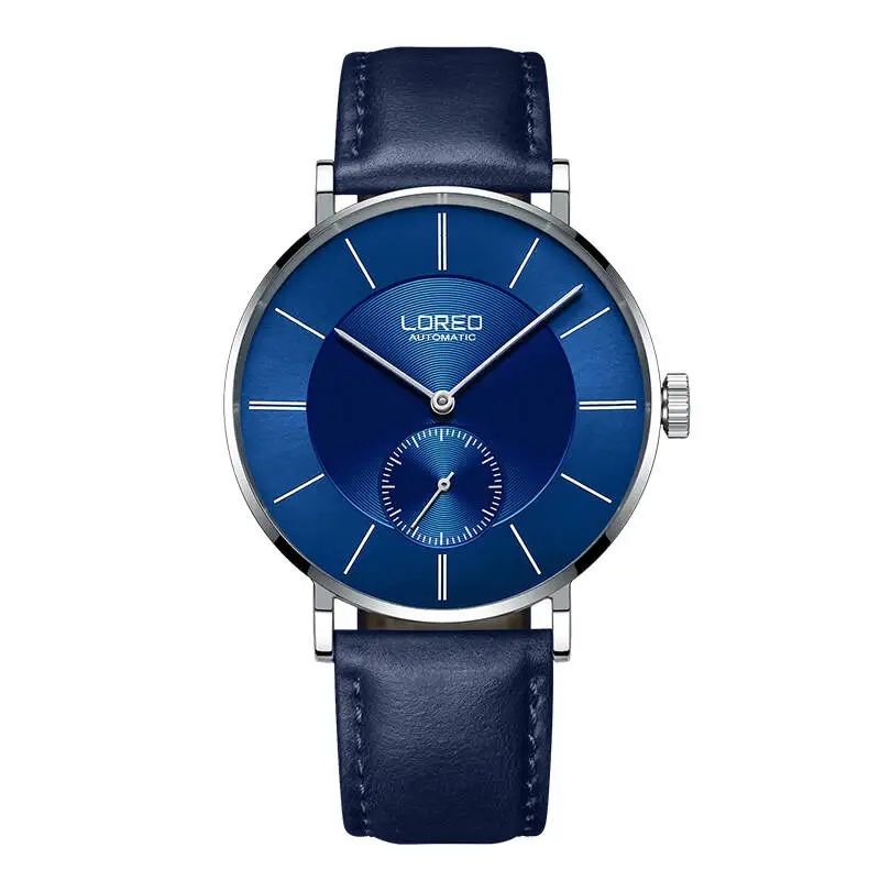 LOREO 9211 Germany Bauhaus watches men luxury brand stylish men's automatic mechanical sapphire waterproof business watch | Наручные