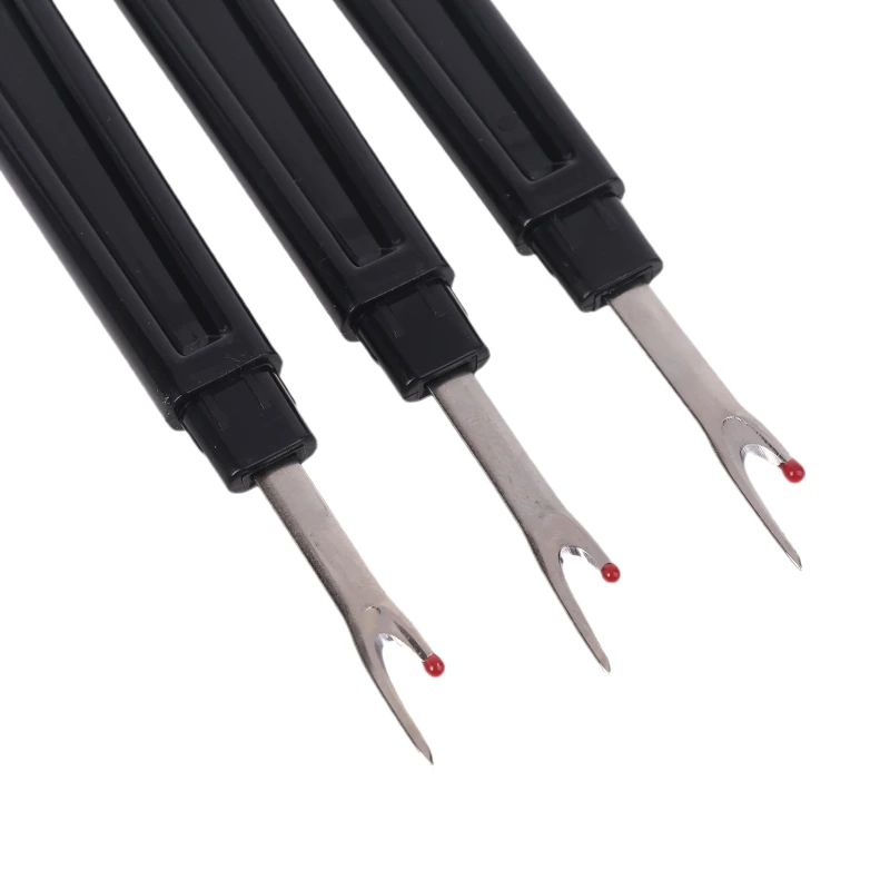 

4pcs/set Sewing Seam Rippers Handy Stitch Remover with Soft Tape Measure Stitch Thread Unpicker Crafting Tool