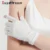 SuyaDream Женские варежки 100% натуральный шелк для взрослых без пальцев перчатки 2021 женские модные перчатки - изображение