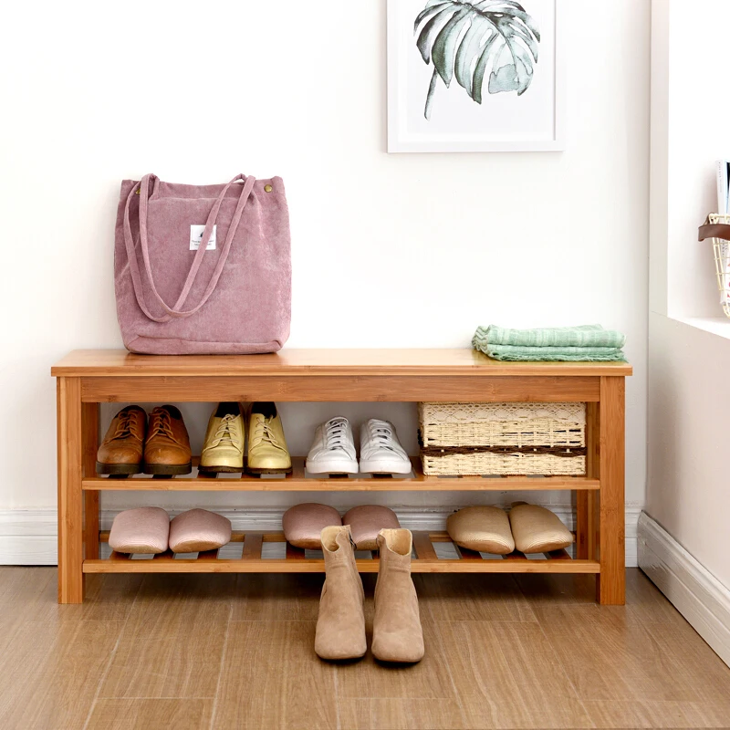 

Bamboo Pledges Vestibular Shoe Ark Shoe Cabinets Shoe Rack Bench