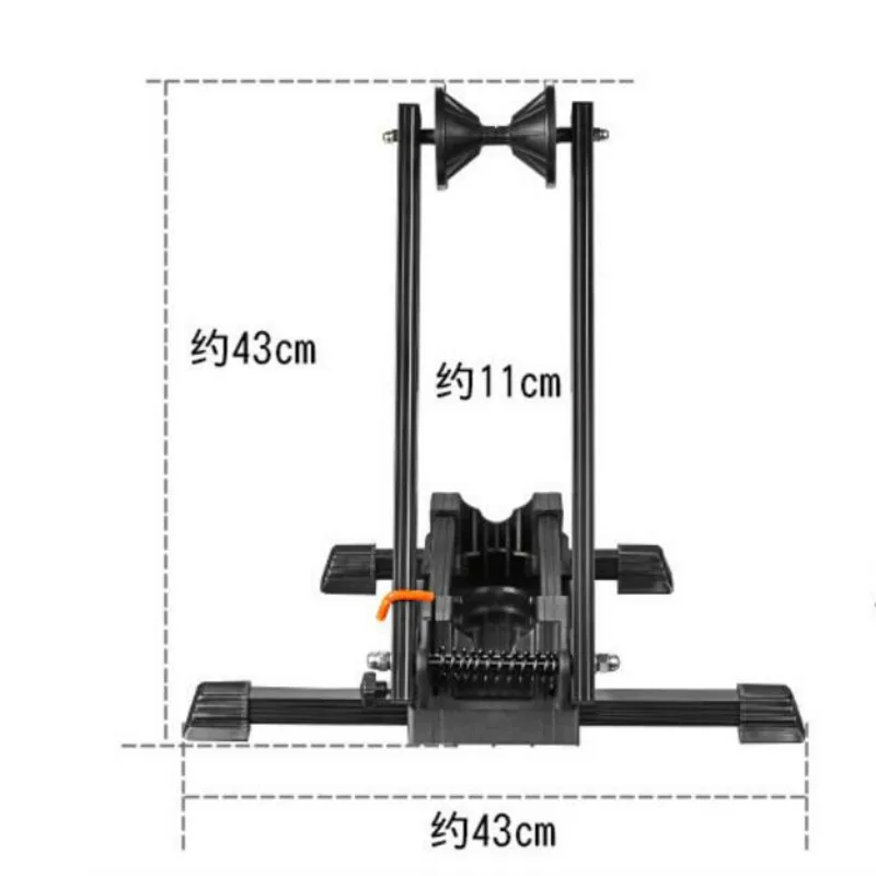 Портативная одноместная двойная стойка для парковки велосипеда подставка