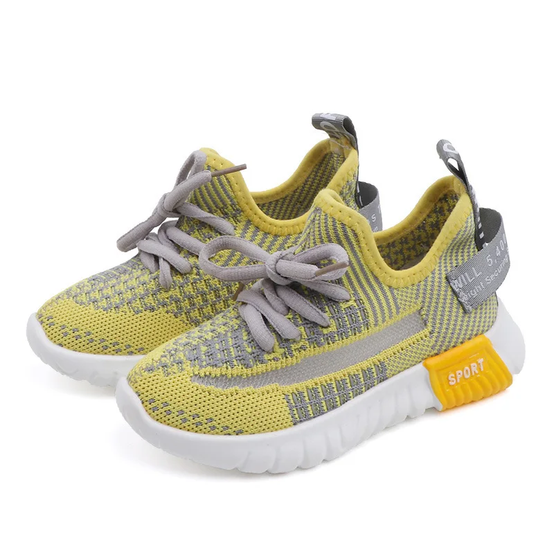 

The Summer of 2021 New Children's Sports Shoes Mesh Breathable Casual Children's Running Shoes Boys and Girls Soft Shoes
