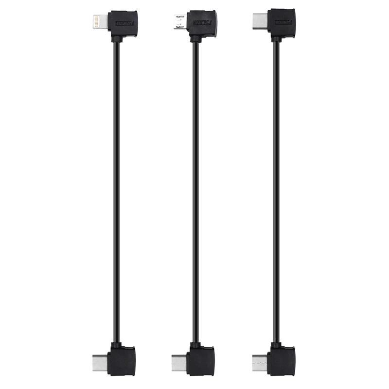 Кабель для передачи данных 100 см удлинитель Type-C к Micro Lightning DJI OSMO Карманный
