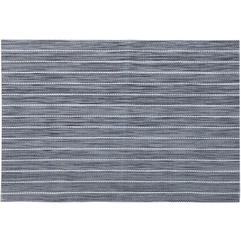 

High Quality Chic Striped Placemats Rectangle Table Mat Heat Insulation Non-Slip Washable Placemats Bowl Coaster Pads 1pcs