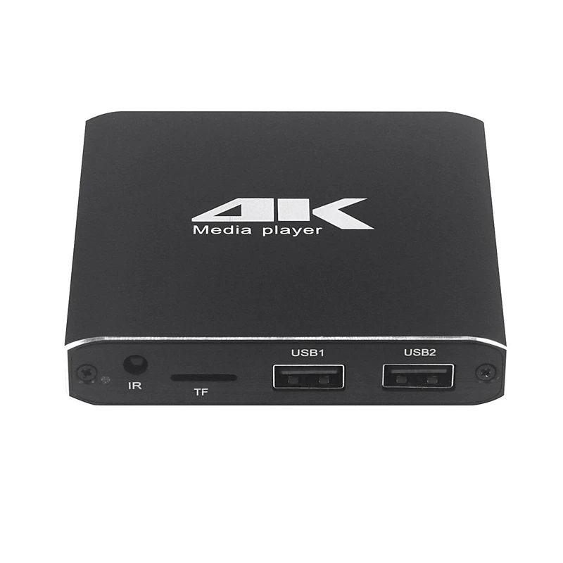Мини 4K Full HD 1080P медиаплеер с поддержкой SD/USB/HDMI/AV/Auto Play UHK H.265/H.264/VP9(EU