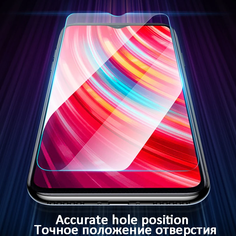 2 в 1 Защитное стекло для экрана Xiaomi Redmi Note 7 6 Pro закаленное защитное пленка