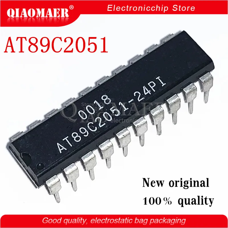 1 шт./лот AT89C2051 24PU 24SU 89C2051 DIP 24 24PI 24PC|free shipping scale|free containerfree lancome |
