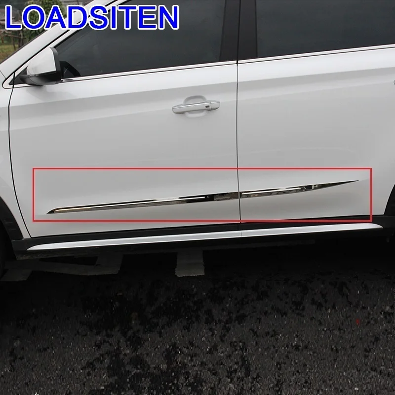 Модифицированная хромированная дверь заднего дворника автомобиля наклейка на