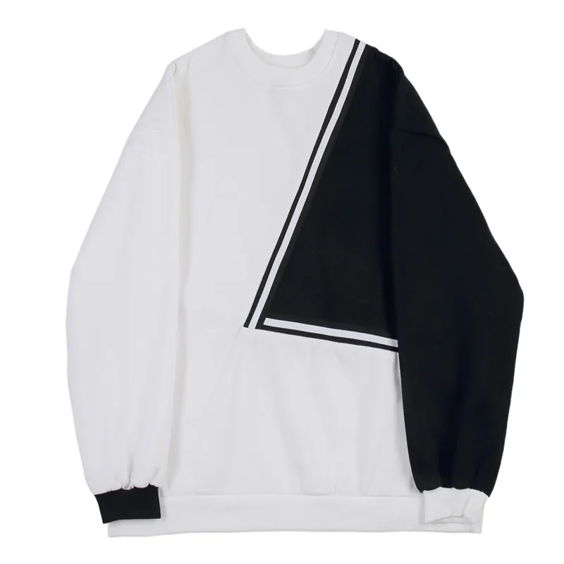 

Korean Style Sweatshirt Fashion Casual Loose Oversized Harajuku Crewneck Streetwear Sweatshirt Ropa Hombre Men's Clothing DB60WY