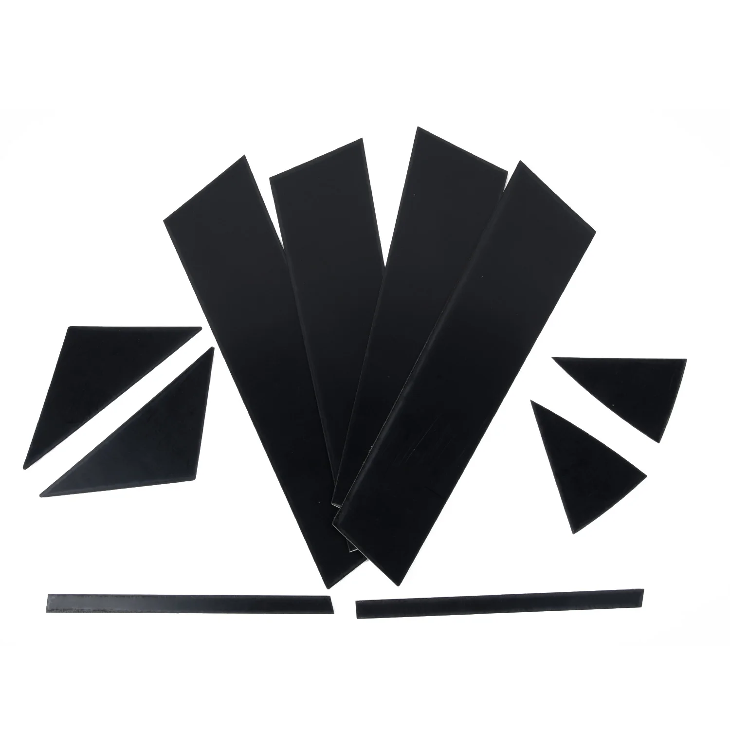 Оконный столб автомобиля планки наборы для Mazda 3 AXELA 2014-2017 упаковка пластик черный