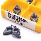 10 шт. Супер низкая цена DCMT070204 VP15TF UE6020 US735 карбдная вставка внутренные поворачивые Инструмент Уход за кожей лица фрезы токарные инструменты