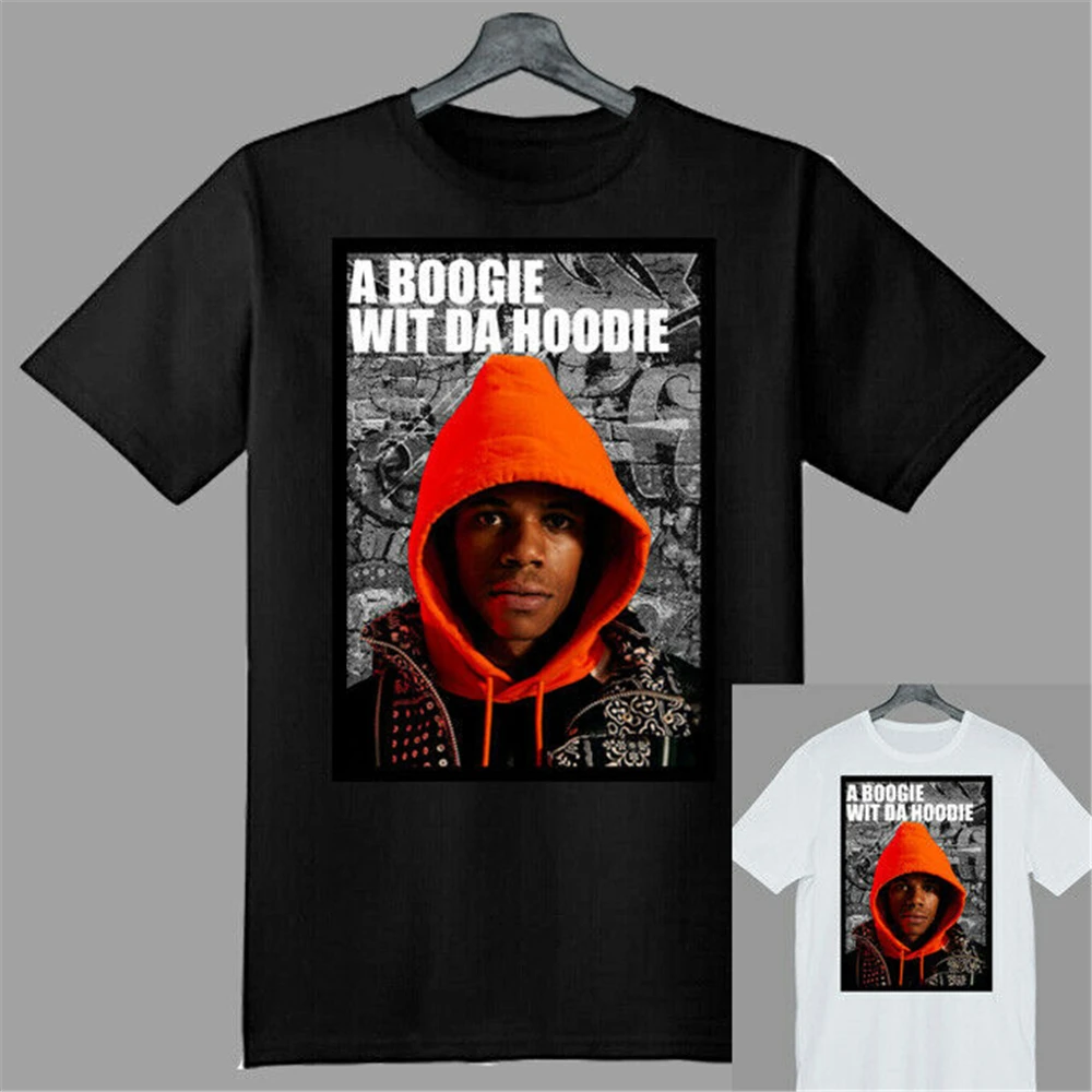 Футболка с капюшоном A Boogie Wit Da футболка в стиле хип хоп принтом Rapper Keke Tekashi Lil Pump| |