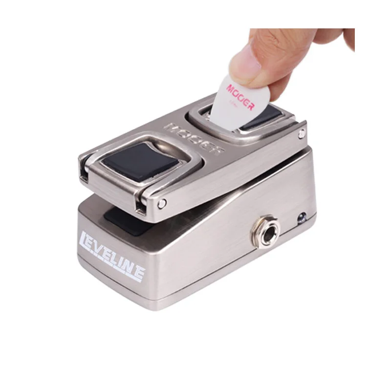 

Mooer Leveline Volume pedal Mini Volume Pedal for Guitar Bass Keyboard Metal Shell True Bypass With Free Connector