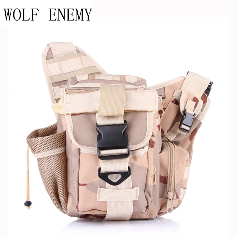 Мужская Военная Тактическая Сумка армейская спортивная сумка через плечо Molle