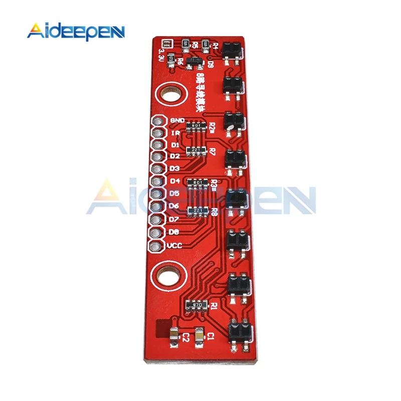 Слежения модуль инфракрасного обнаружения Сенсор DIY для Arduino 8-канальный