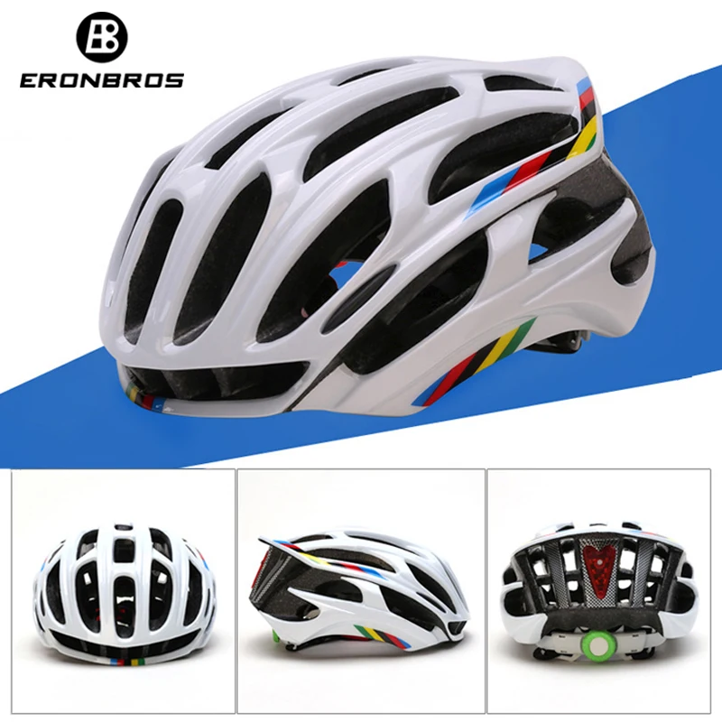 

MTB Cycling Helmet EPS Integrally-molded Road Bike Helmet Sports Aero Helmet Cascos Capacete Ciclismo Red LED Bicycle Equipment