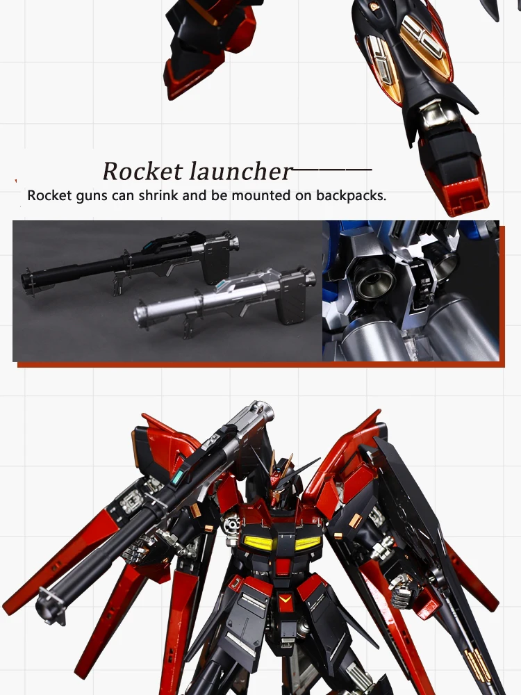 BANDAI MG 1/100 RX-93-V2 Hi-V-воина гундама панель с карточками модель Wandai металлический раскраска игрушки Фигурки