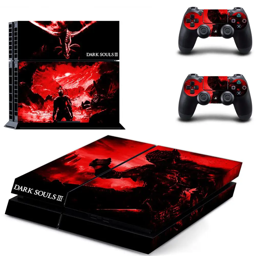 PS 4 стикер s Dark Souls PS4 наклейка Play station виниловые наклейки для кожи Pegatinas консоли