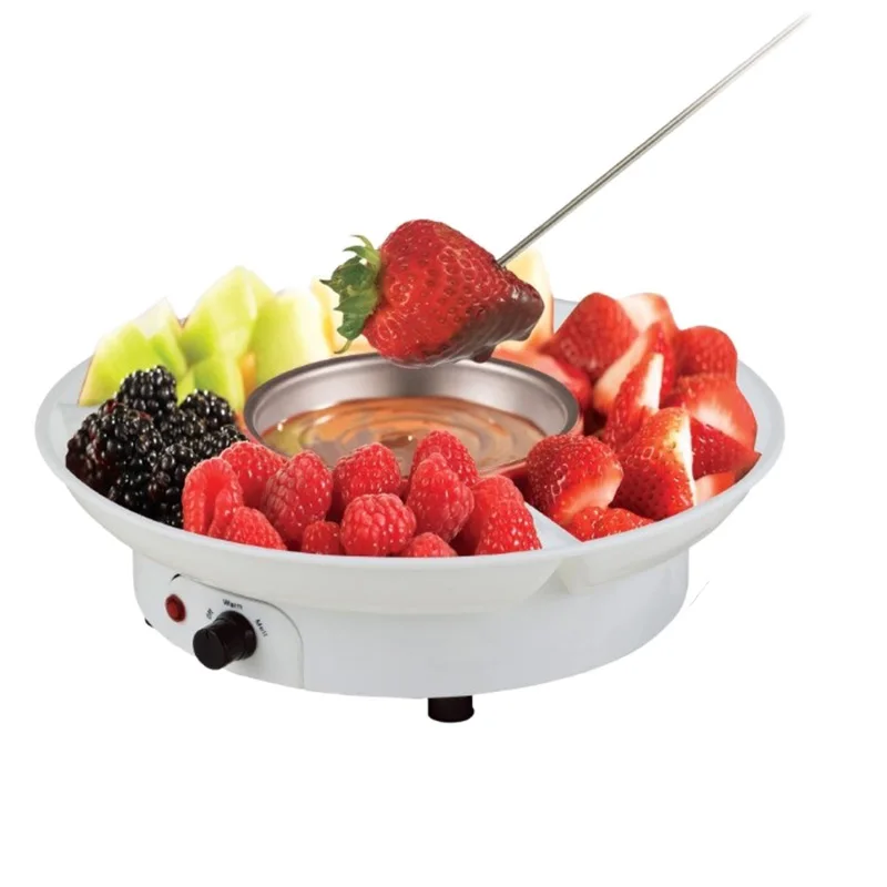 Электрический плавильный горшок шоколадный фондю чайник конфеты десерт сыра