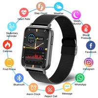 2021 men women smart watch message push sports mode fitness tracker bluetooth smartwatch heart rate sleep monitorfor ios android