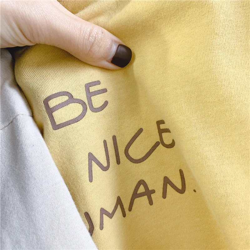New 2020 Kids Clothes Spring Letter Printed Baby Boys Girls T-shirts Cotton Long Sleeve Tops Children Loose Tees | Детская одежда и