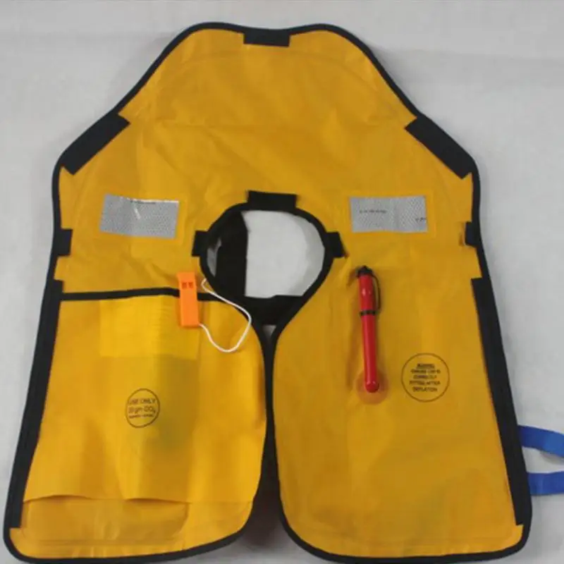 Качество ТПУ Автоматический Надувной полиэстер взрослые дети спасательный