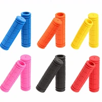 1 pair handles for child bicycle kids bike scooter cuffs phone silicone mtb mount handlebar extension grips accessories cycling