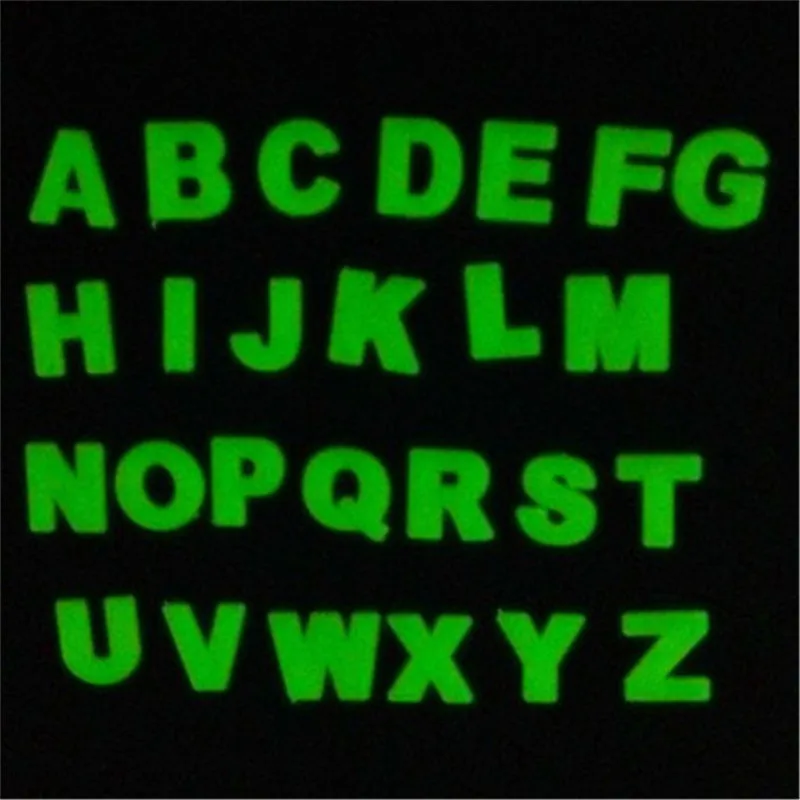 Флуоресцентные 3D наклейки на стену флуоресцентные Стикеры с надписью английском