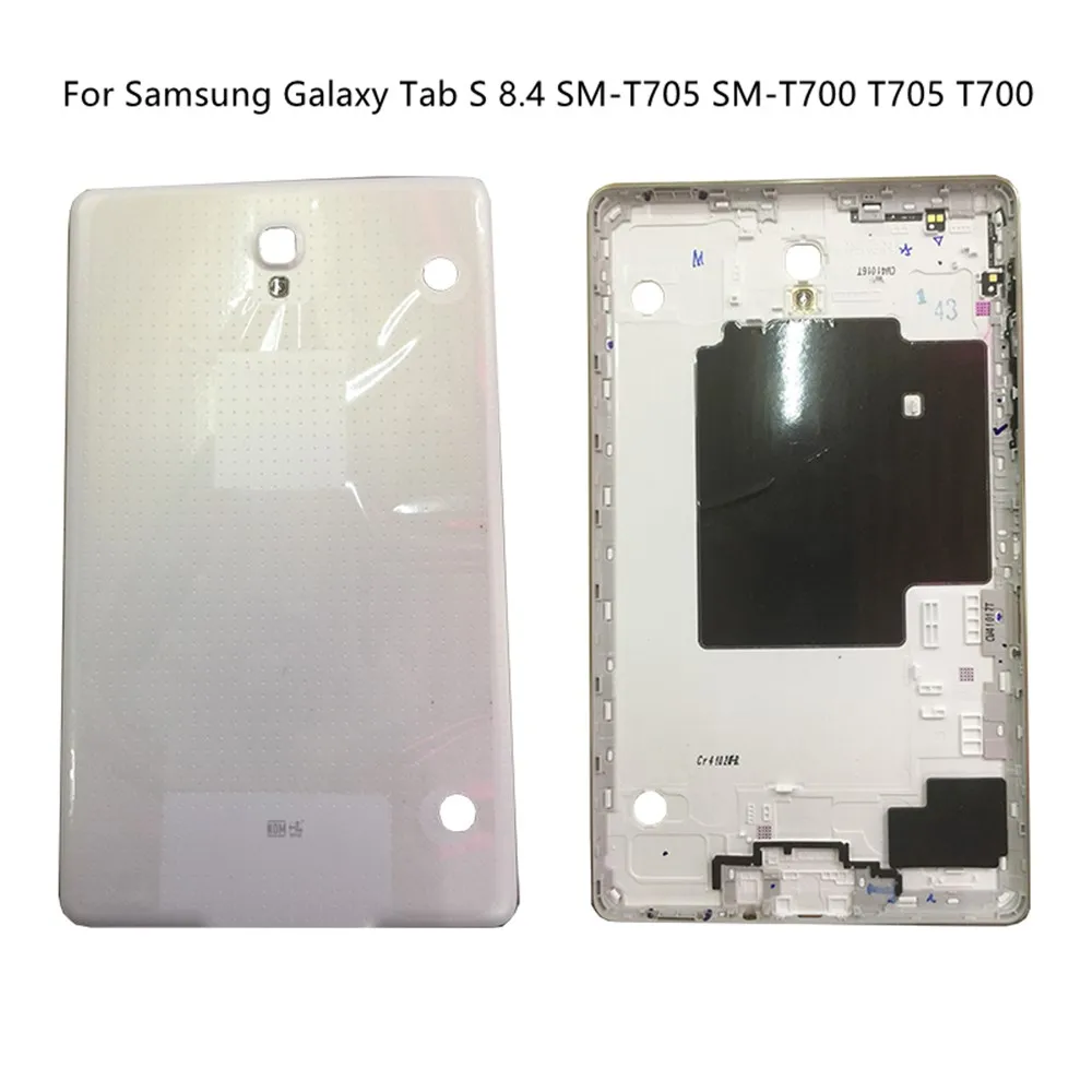 

Задняя крышка для Samsung Galaxy Tab S 8,4 SM-T705 T705 T700, корпус для аккумулятора, задняя крышка, запасные части