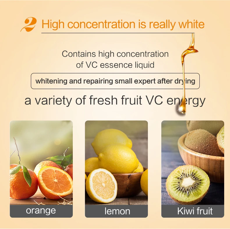 Beauty Host Витамин С Сыворотка маска для лица осветляющая анти-акне полная витамина с